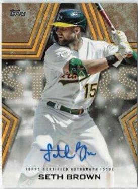 Seth Brown [Gold] #BSA-SB
