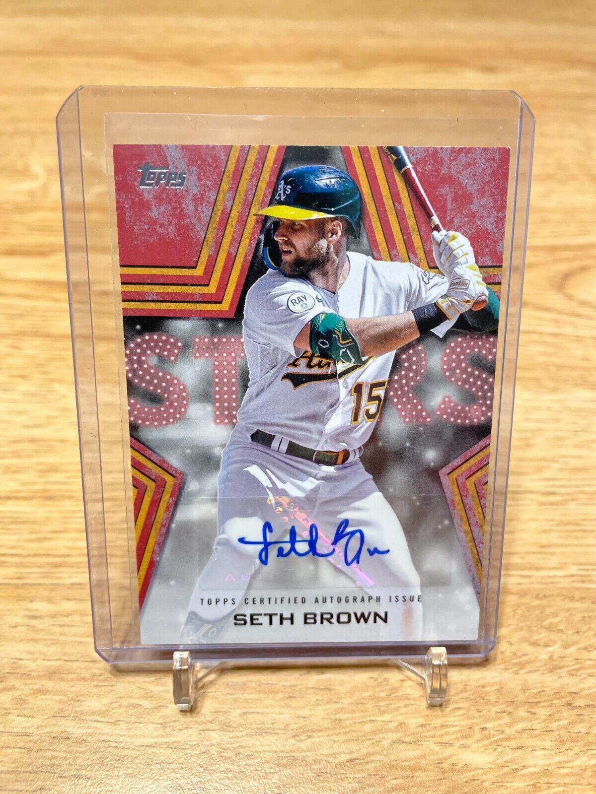 Seth Brown [Red] #BSA-SB