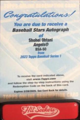 Shohei Ohtani #BSA-SO