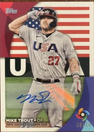 Mike Trout [Red] #BSA-MT