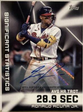 Ronald Acuna Jr. [Autograph] #SS-19