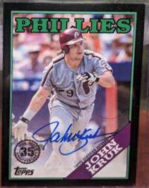 John Kruk [Black] #88BA-JK