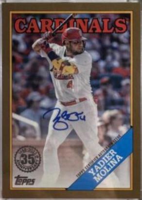 Yadier Molina [Gold] #88BA-YM
