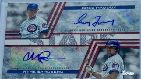 Greg Maddux, Ryne Sandberg #BSDA-MSA