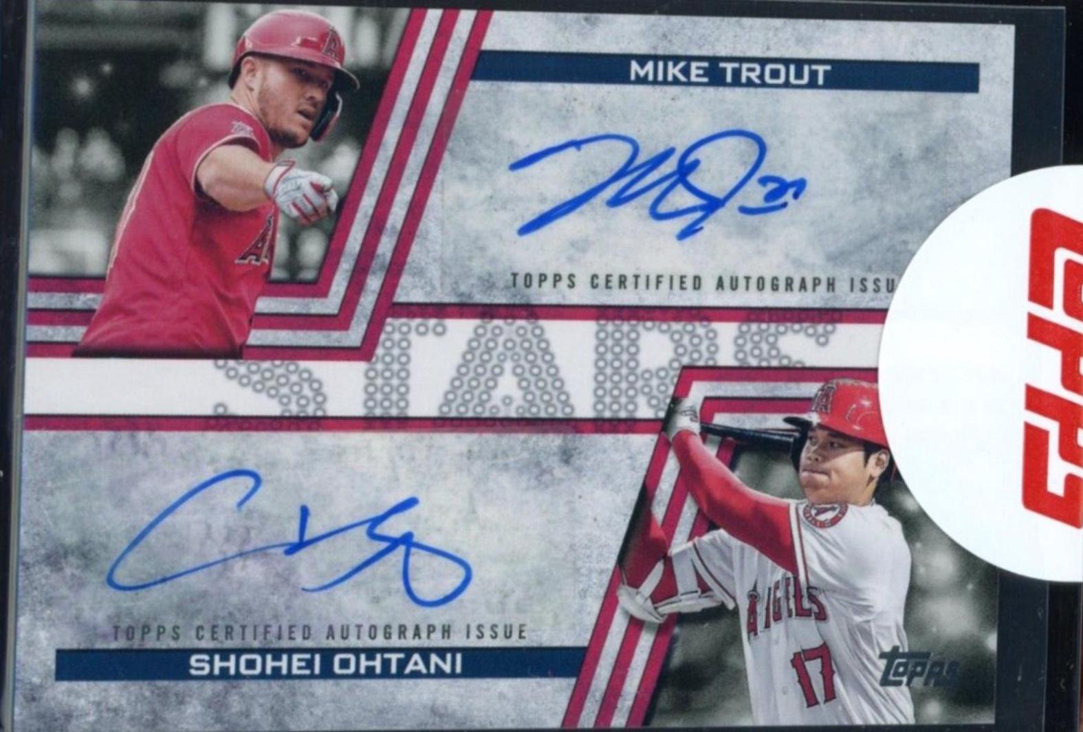 Shohei Ohtani, Mike Trout #BSDA-TRO