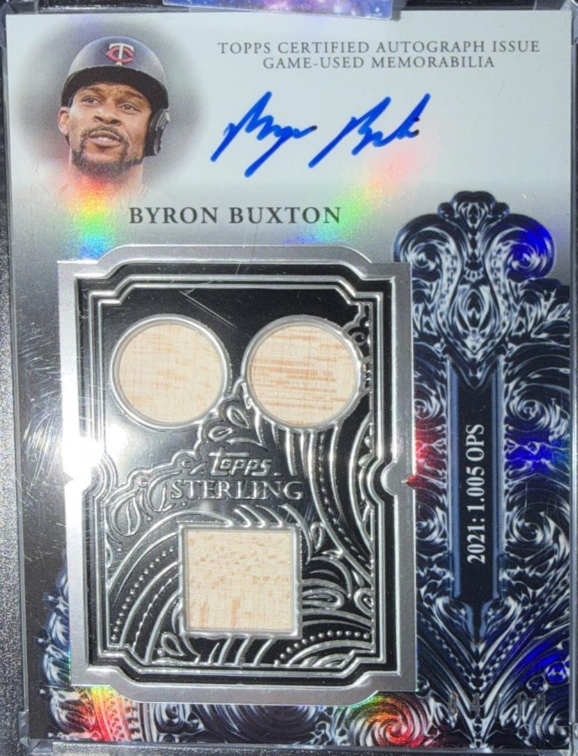Byron Buxton [Blue] #SWAR-BB