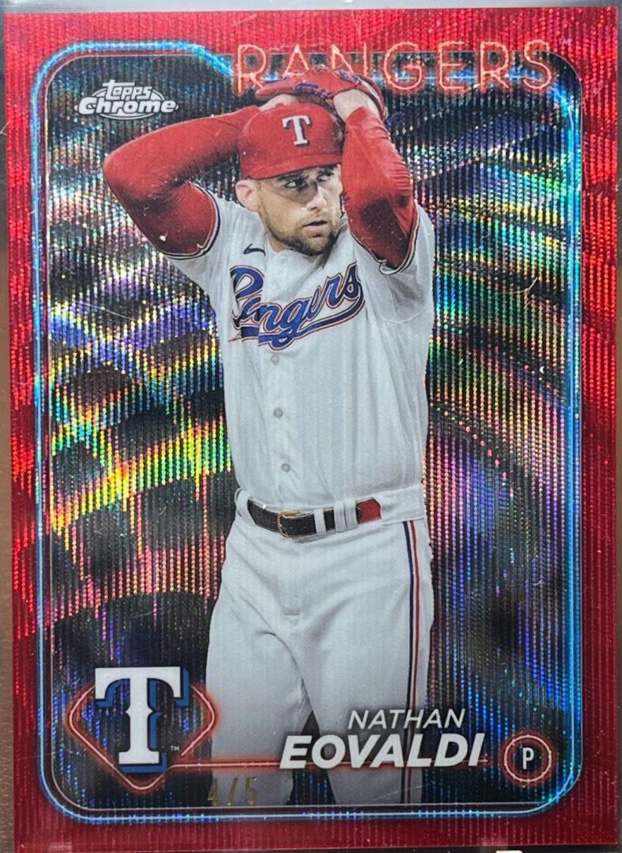 Nathan Eovaldi [Red Wave Refractor] #283