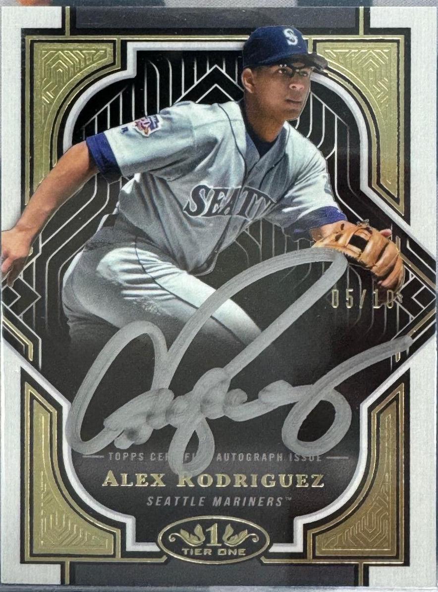 Alex Rodriguez [Silver Ink] #T1A-AR