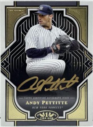 Andy Pettitte [Gold Ink] #T1A-AP