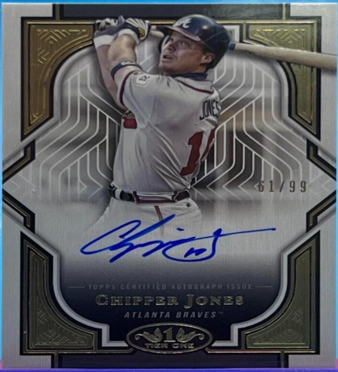 Chipper Jones #T1A-CJ