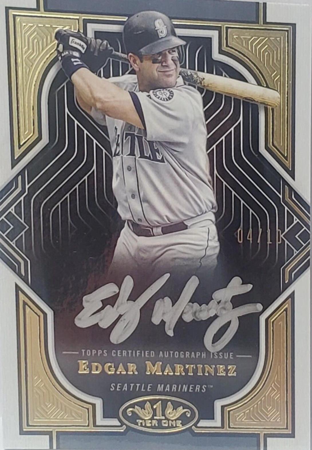 Edgar Martinez [Silver Ink] #T1A-EM