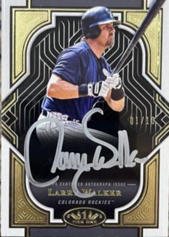 Larry Walker [Silver Ink] #T1A-LW
