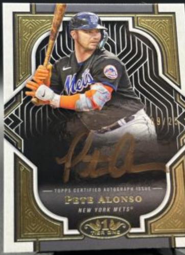 Pete Alonso [Bronze Ink] #T1A-PA