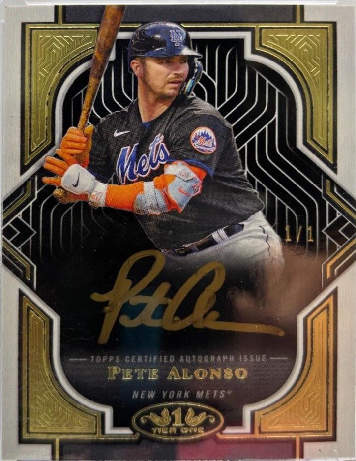 Pete Alonso [Gold Ink] #T1A-PA
