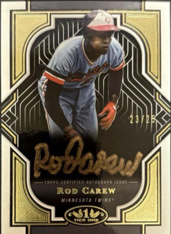 Rod Carew [Bronze Ink] #T1A-RC