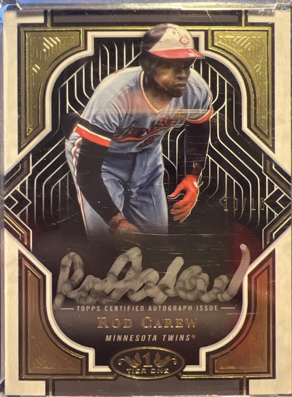 Rod Carew [Silver Ink] #T1A-RC
