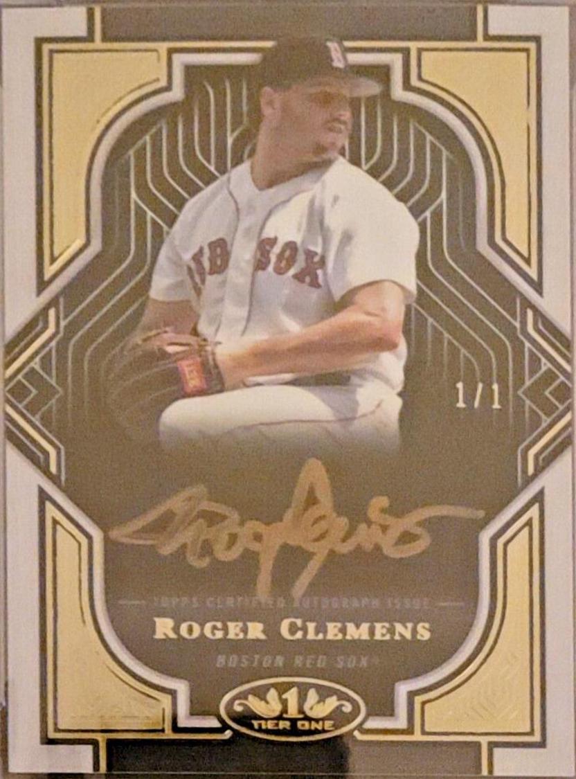 Roger Clemens [Gold Ink] #T1A-RCL