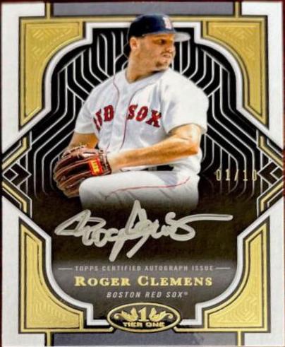 Roger Clemens [Silver Ink] #T1A-RCL