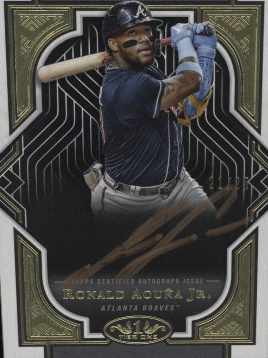 Ronald Acuna Jr. [Gold Ink] #T1A-RAC
