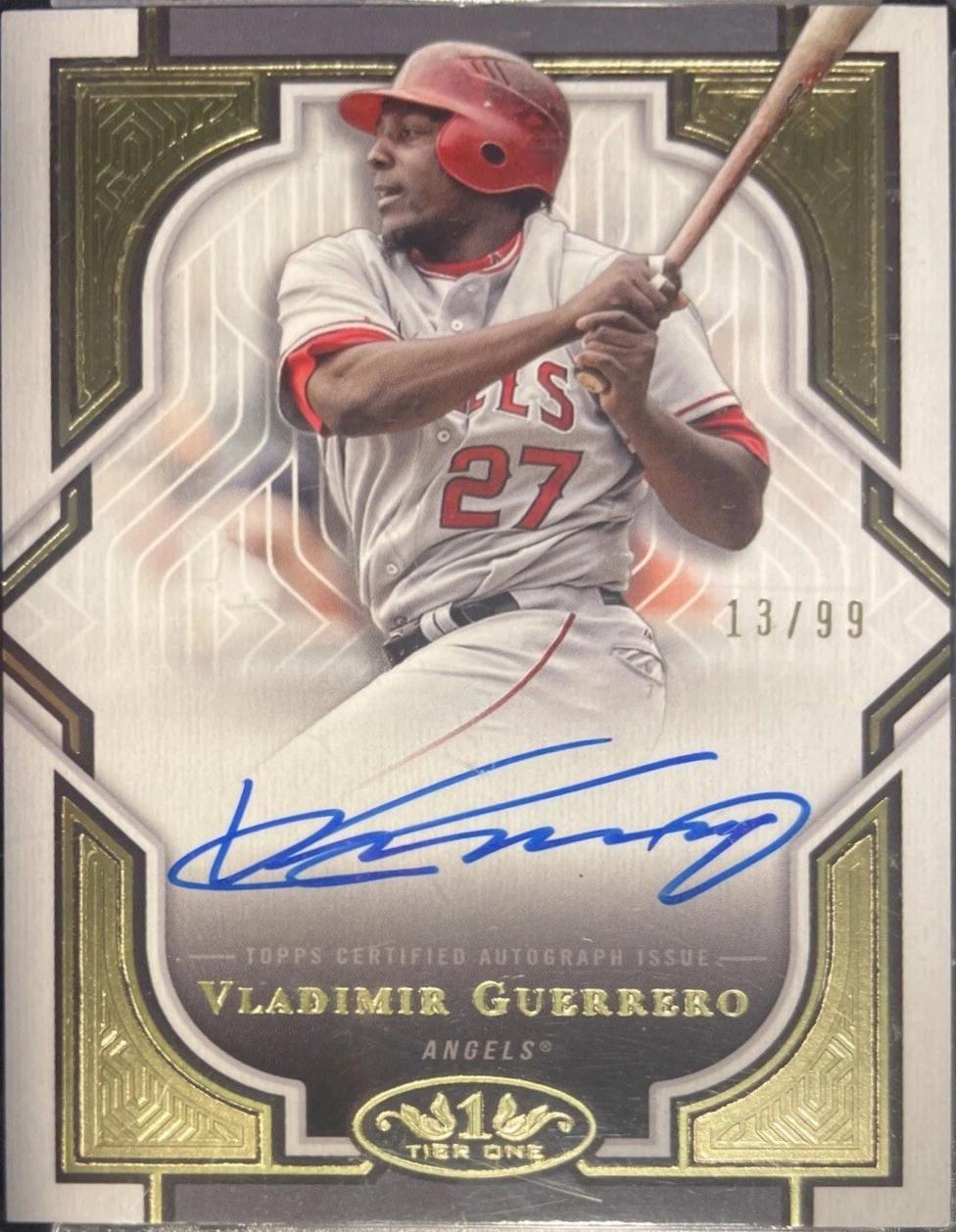 Vladimir Guerrero [Gold Ink] #T1A-VG