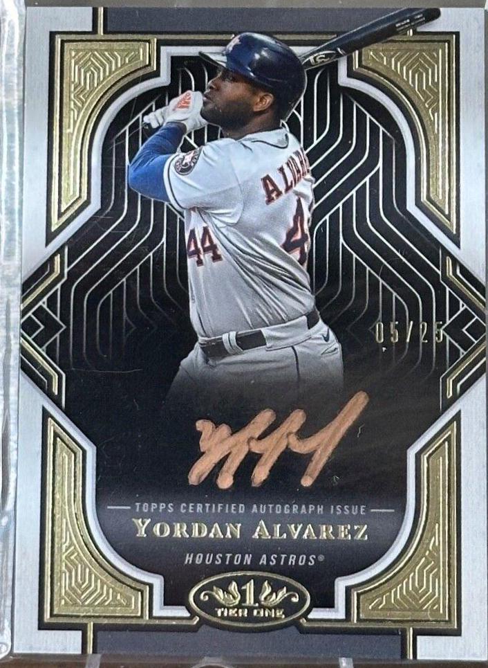 Yordan Alvarez [Bronze Ink] #T1A-YA