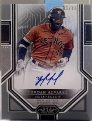 Yordan Alvarez [Silver Ink] #T1A-YA