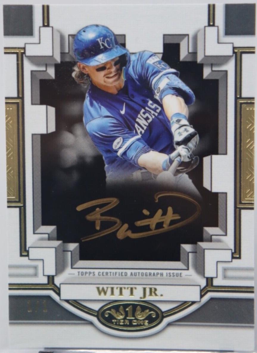 Bobby Witt Jr. [Gold Ink] #BOA-BW
