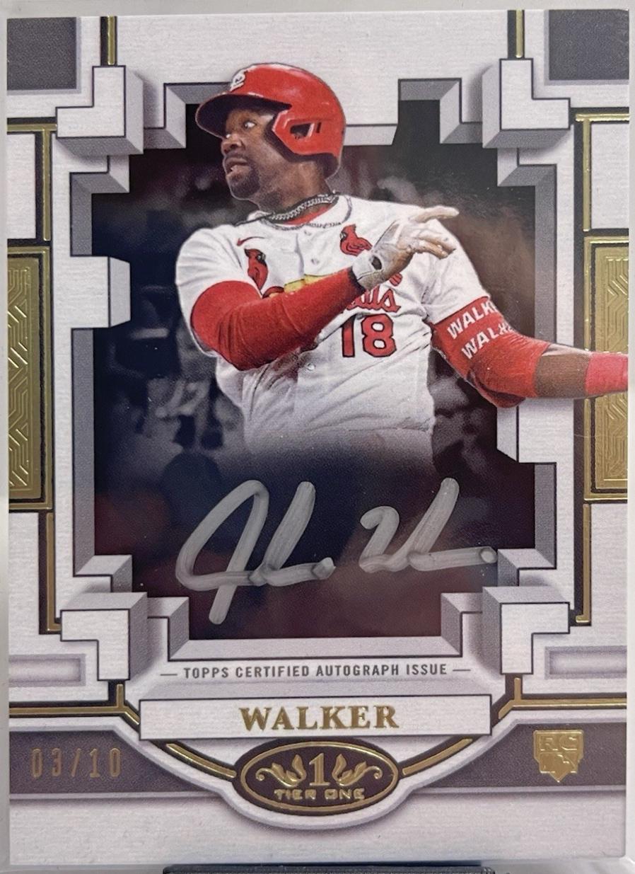 Jordan Walker [Silver Ink] #BOA-JW