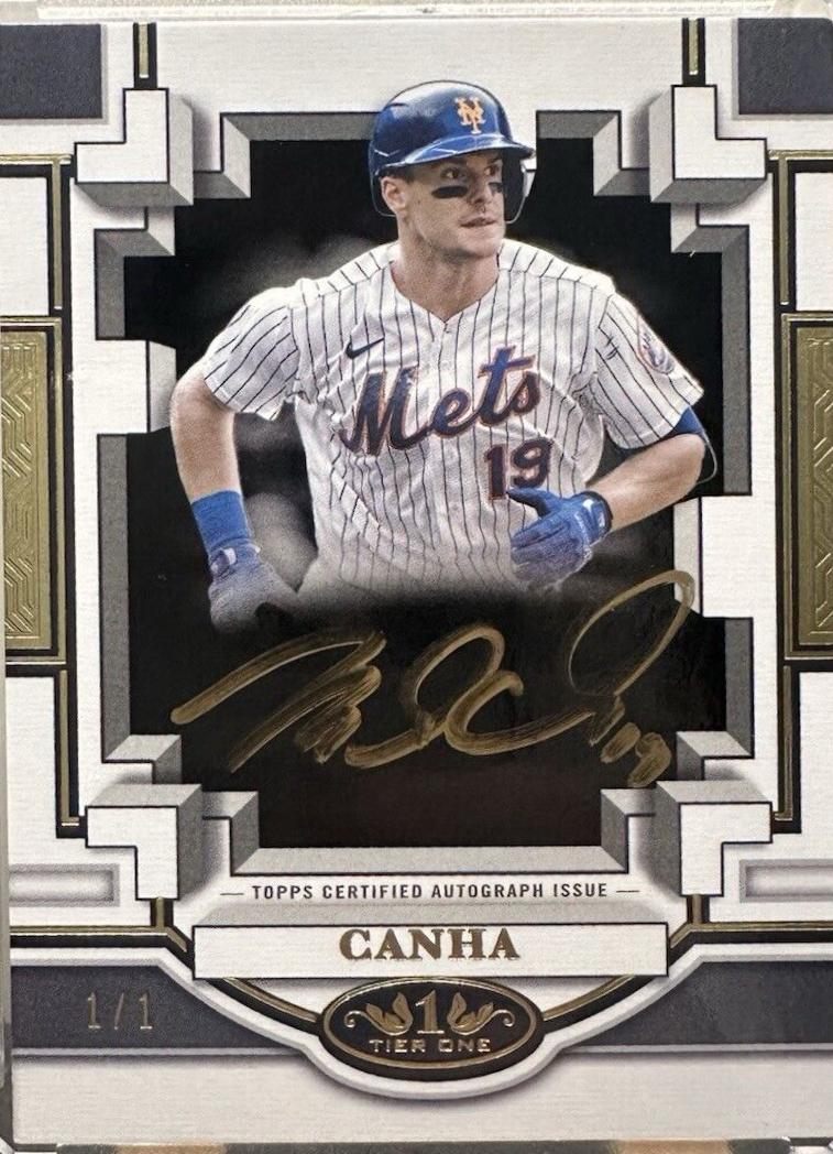 Mark Canha [Gold Ink] #BOA-MC