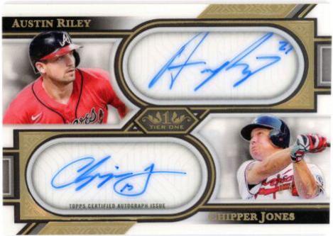Chipper Jones , stin Riley #C1DA-RJ