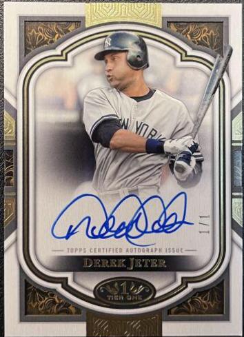 Derek Jeter [Gold Ink] #NLA-DJ