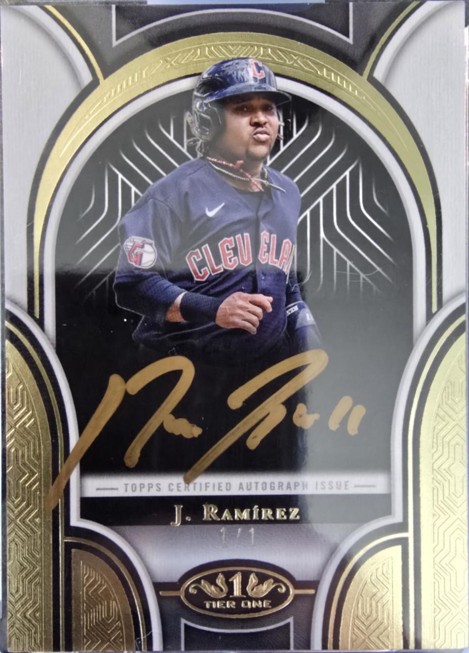 Jose Ramirez [Gold Ink] #PPA-JRA