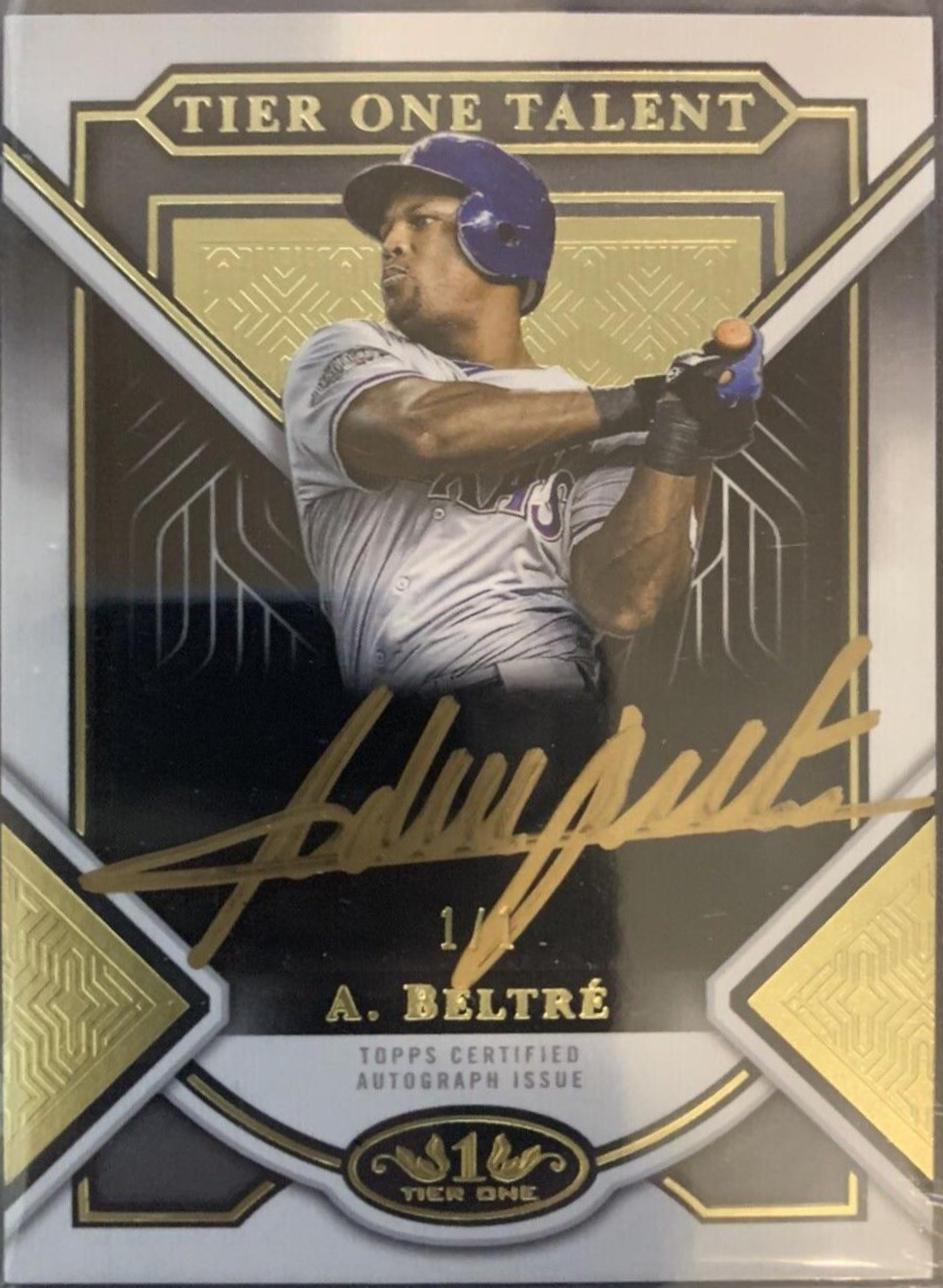 Adrian Beltre [Gold Ink] #T1TA-AB