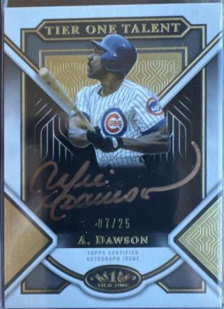 Andre Dawson [Gold Ink] #T1TA-AD