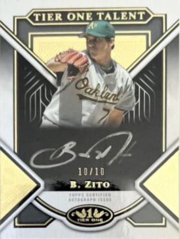 Barry Zito [Silver Ink] #T1TA-BZ