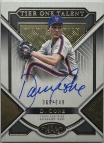David Cone #T1TA-DC