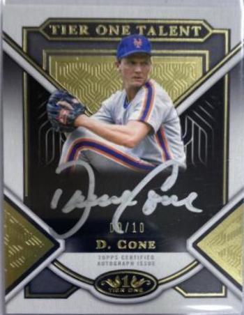 David Cone [Silver Ink] #T1TA-DC