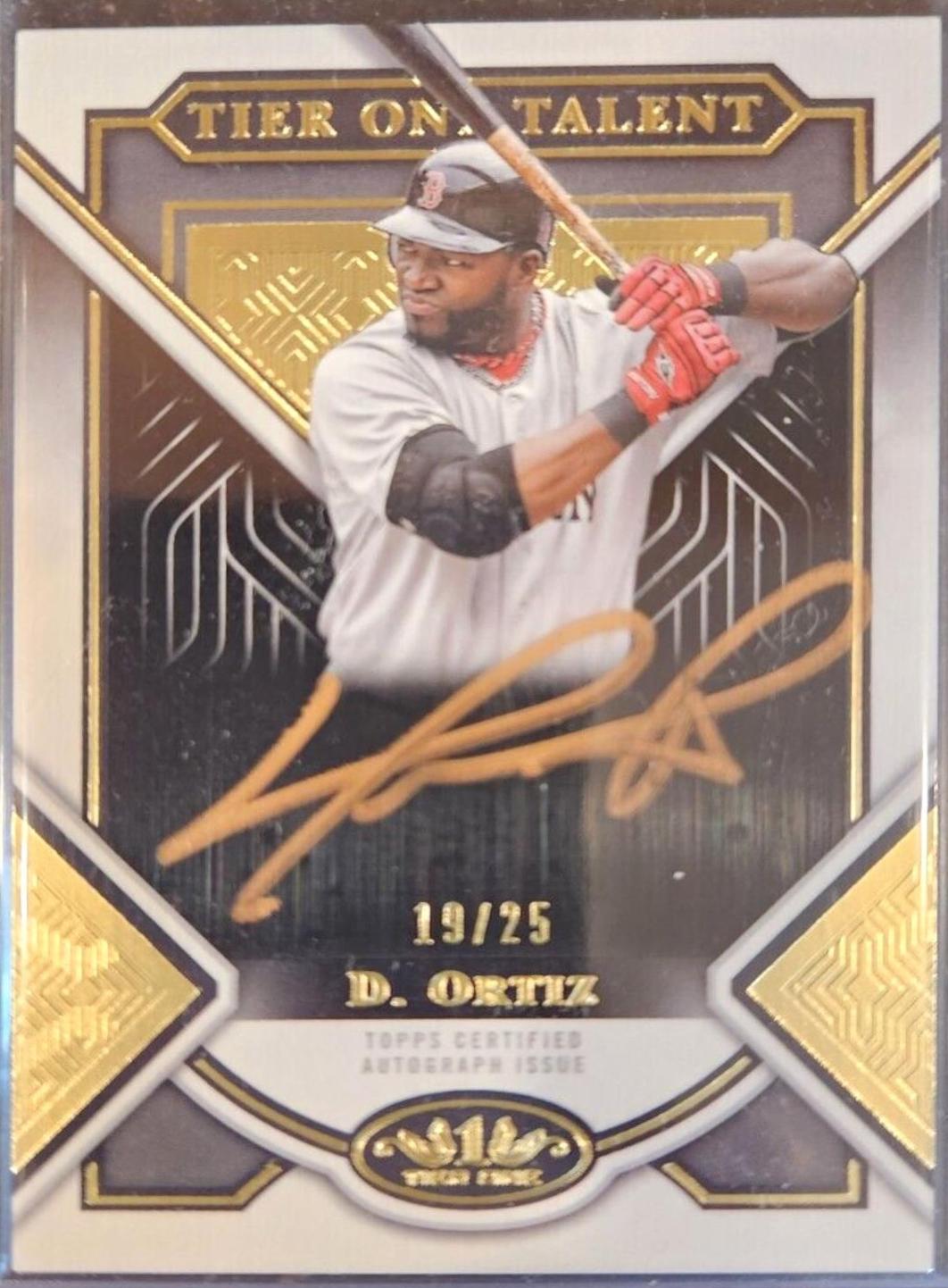 David Ortiz [Gold Ink] #T1TA-DO