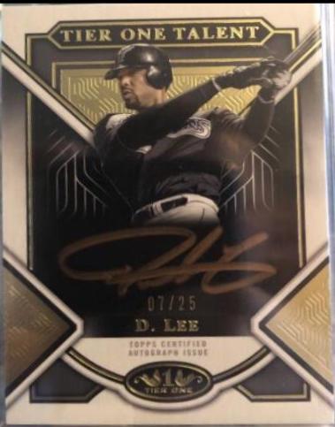 Derrek Lee [Silver Ink] #T1TA-DL