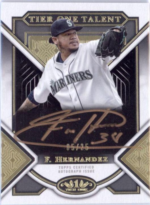 Felix Hernandez [Gold Ink] #T1TA-FH