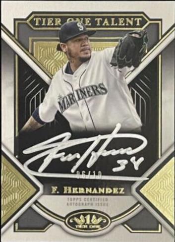 Felix Hernandez [Silver Ink] #T1TA-FH