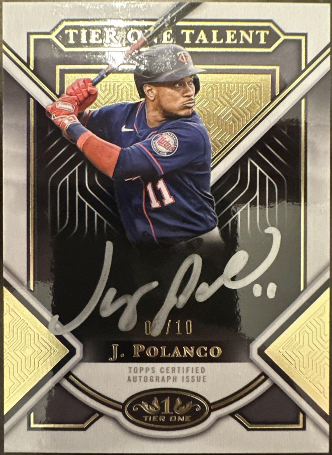 Jorge Polanco [Silver Ink] #T1TA-JP