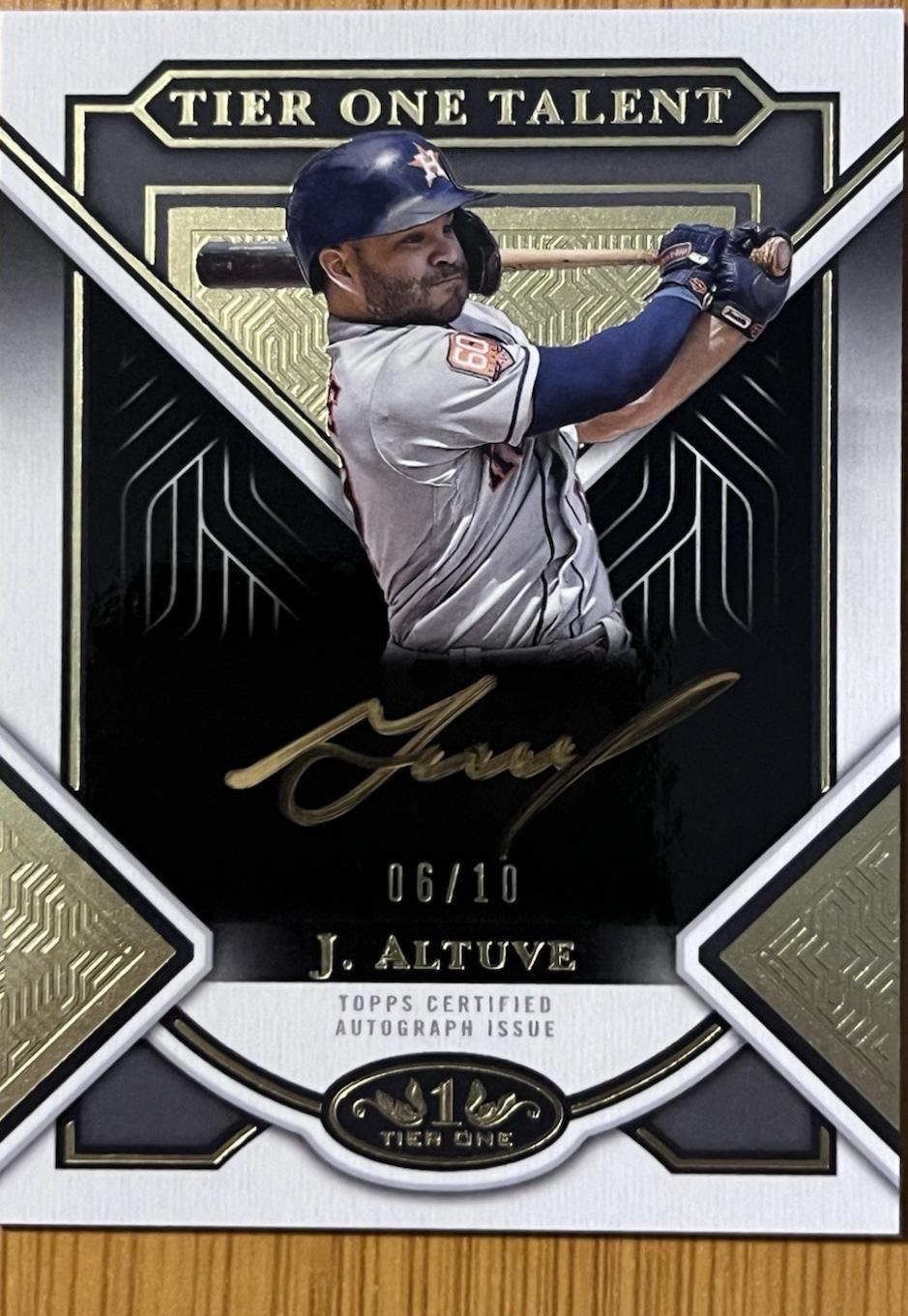 Jose Altuve [Silver Ink] #T1TA-JAL