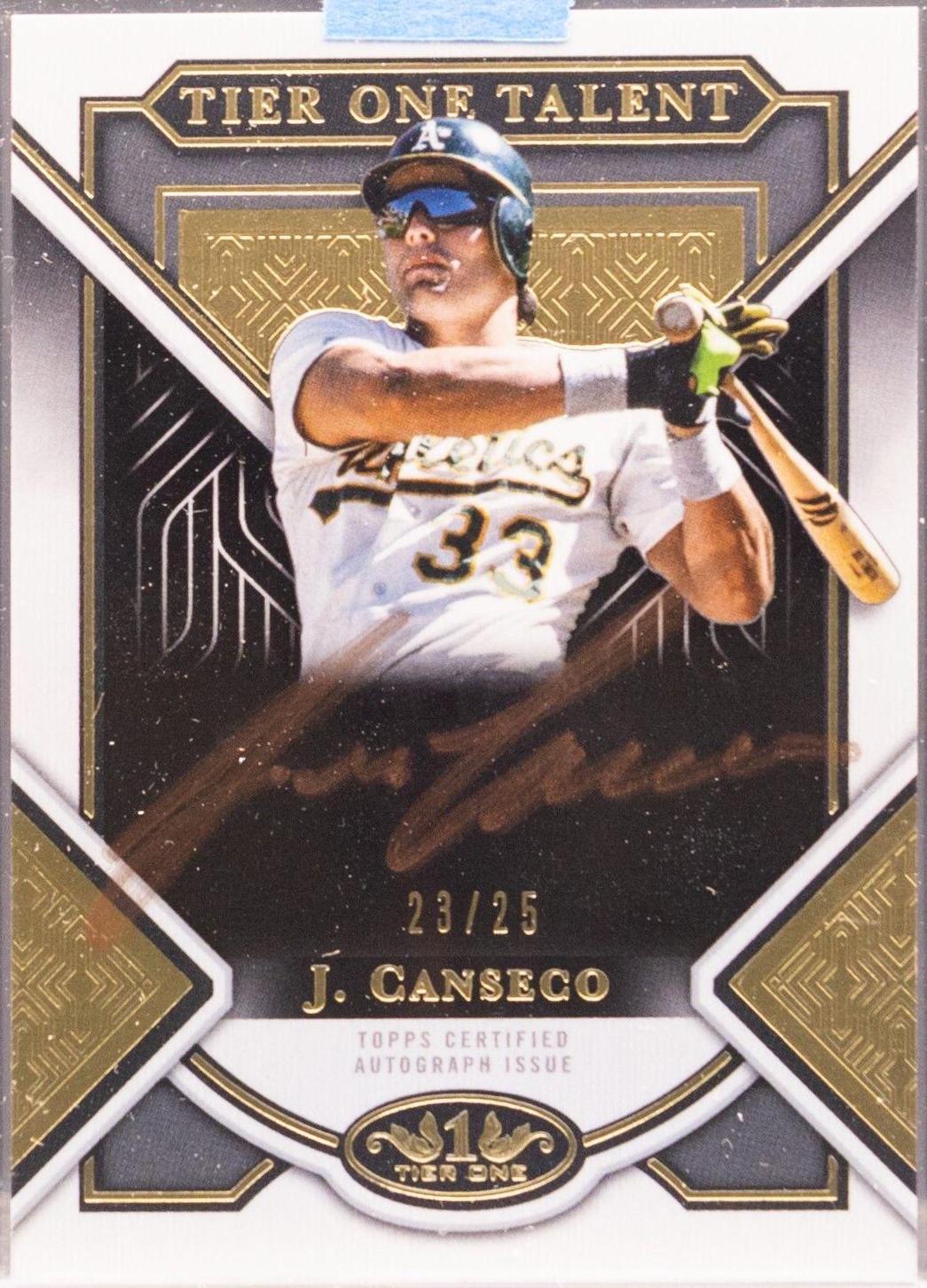 Jose Canseco [Bronze Ink] #T1TA-JC