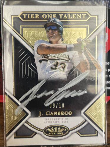 Jose Canseco [Silver Ink] #T1TA-JC