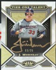 Justin Morneau [Gold Ink] #T1TA-JMO