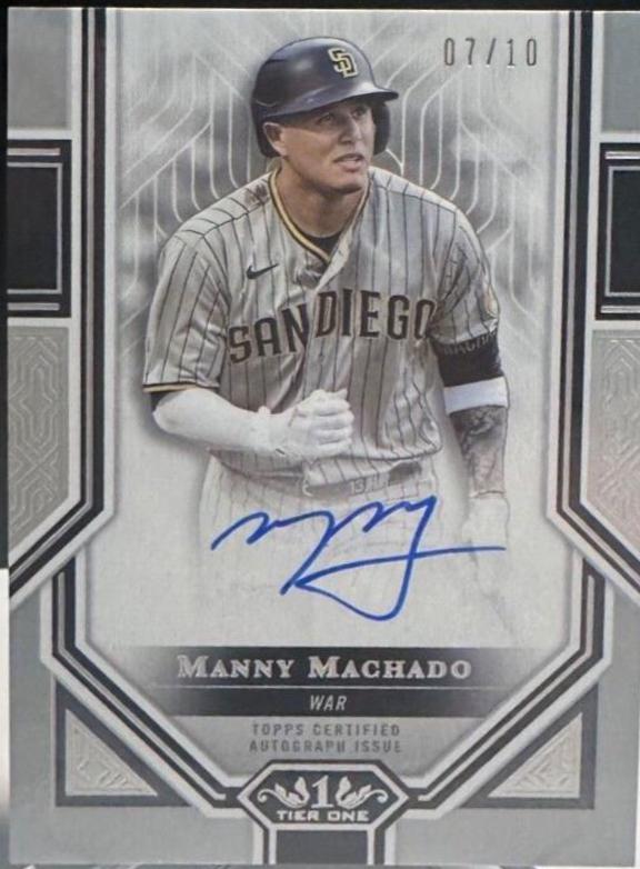 Manny Machado [Silver Ink] #T1TA-MM