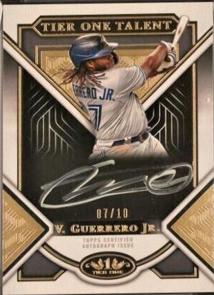 Vladimir Guerrero Jr. [Silver Ink] #T1TA-VG