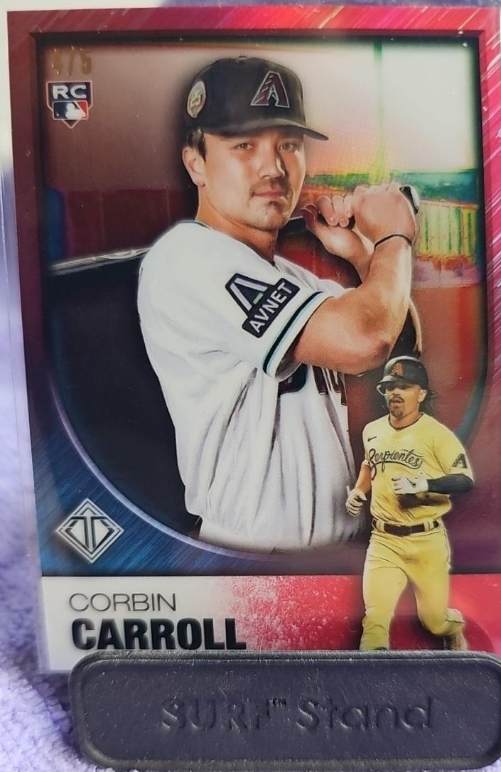 Corbin Carroll [Red Refractor Variation] #70
