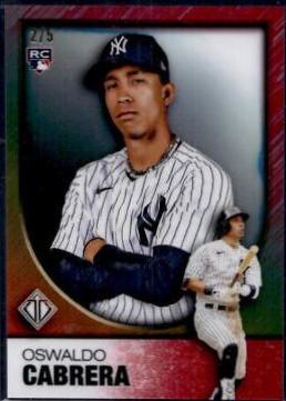 Oswaldo Cabrera [Red Refractor Variation] #48